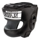 Боксерський шолом тренувальний PowerPlay 3067 з бампером PU + Amara Чорний XL