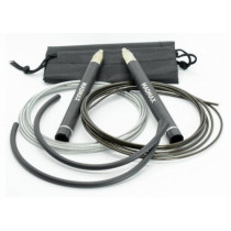 Скакалка швидкісна на підшипниках алюмінієва MadMax MFA-286 Speed jump rope Black Скакалка швидкісна на підшипниках алюмінієва MadMax MFA-286 Speed jump rope Black