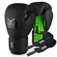 Перчатки для бокса Phantom Galaxy Black 10 унций (Бинты 4м. )