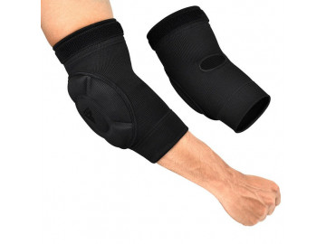Налокітники спортивні RDX Hosiery Elbow Foam Black/Black M