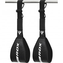 Петлі підвісні (петлі Береша) RDX F6 KARA Gym Workout Abs Straps Black/White Петлі підвісні (петлі Береша) RDX F6 KARA Gym Workout Abs Straps Black/White