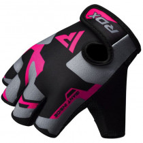 Рукавички для фітнесу RDX F6 Sumblimation PINK S Рукавички для фітнесу RDX F6 Sumblimation PINK S