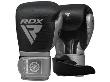 Боксерські рукавиці RDX MARK PRO SPARRING TRI LIRA 2 SILVER-10 унцій (капа в комплекті)