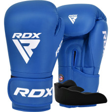 Боксерские перчатки RDX AS1 BLUE 12 унций (накула в комплекте)