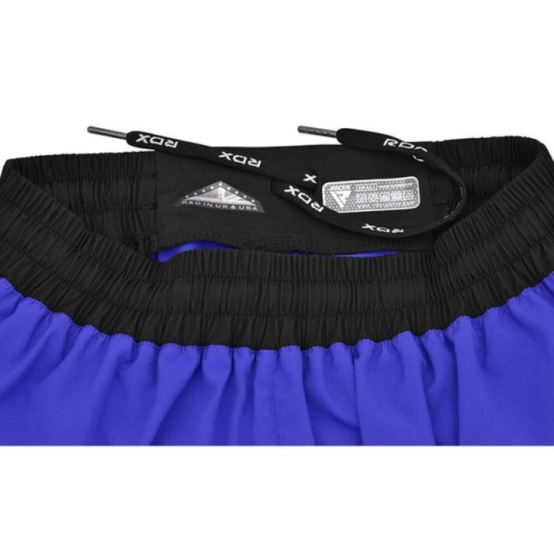 Шорты для MMA RDX T15 Blue (мужские), Размер S, Полиэстер, Спандекс, Синий, для ММА, бокса, кикбоксинга, грепплинга, муай-тай
