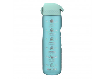 Пляшка для води ION8 1000 мл. BPA Free, Times To Drink, (ЕКО пляшка) BPA Free, Sonic Blue