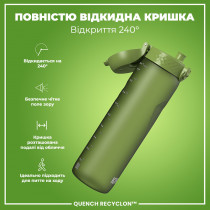 Пляшка для води ION8 1000 мл. (ЕКО пляшка) BPA Free, Khaki Green Пляшка для води ION8 1000 мл. (ЕКО пляшка) BPA Free, Khaki Green