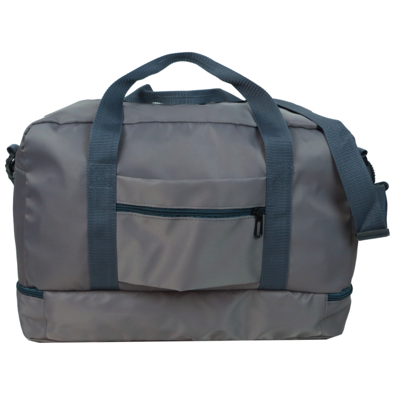 Дорожная сумка с отделом для обуви 40L Wallaby серый