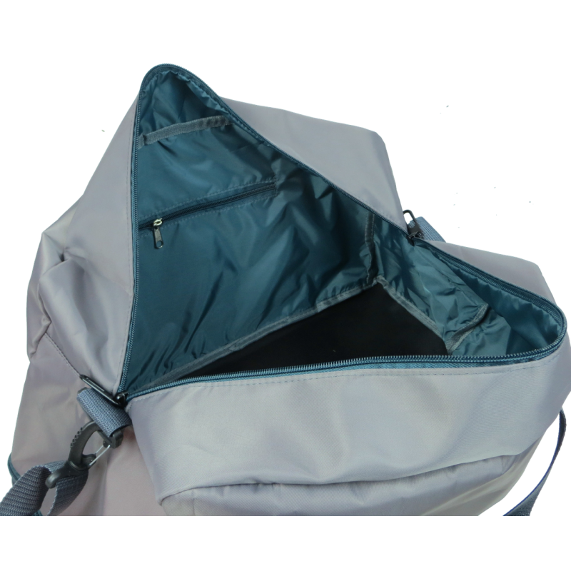 Дорожная сумка с отделом для обуви 40L Wallaby серый