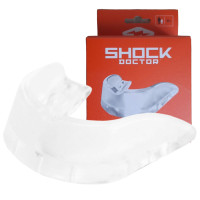 Капа Shock Doctor EZ Gard 1.0 для взрослых (возраст 11+) Clear (арт. 3000-CLR-AD), Посадка: CLASSIC FIT, Гипоаллергенный термополимер, Прозрачный