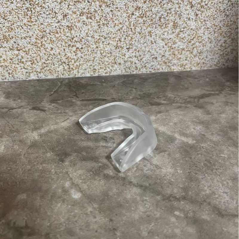 Капа Shock Doctor EZ Gard 1.0 для взрослых (возраст 11+) Clear (арт. 3000-CLR-AD), Посадка: CLASSIC FIT, Гипоаллергенный термополимер, Прозрачный