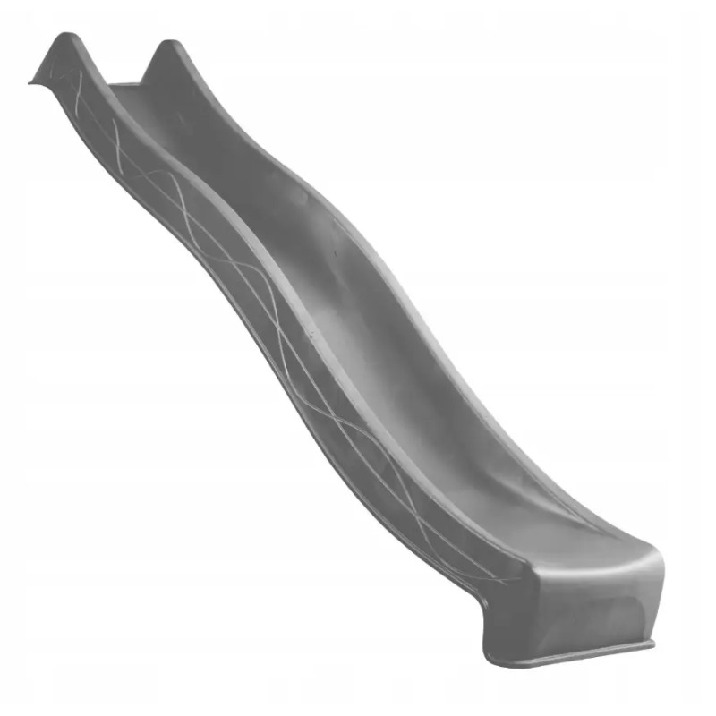 Детская горка пластиковая 3 м (Бельгия) Антрацитовая