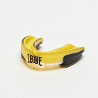 Капа Leone PD513 TOP GUARD Yellow, Взрослая (возраст 11+), Посадка: кипячение и прикус, Термопластик, Гель Nextfit, Желтый