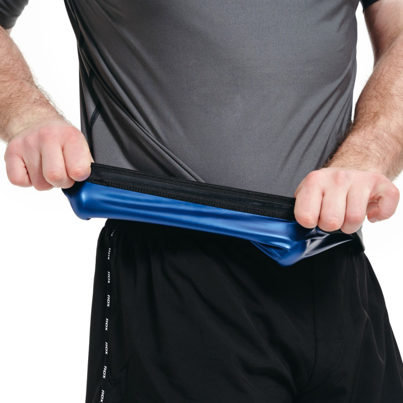 Чоловіча футболка RDX M1 з ефектом сауни Grey M