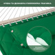 Стійка для гамака 50х50 + Двомісний гамак SOFT смарагдовий XXL 200x140 з планками
