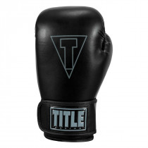 Боксерські рукавиці TITLE Boxing Vegan Gloves Black 14 oz