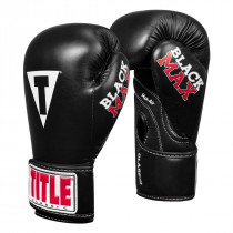 Боксерські рукавиці TITLE Classic Black Max Black 14 oz