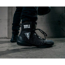 Боксерки (боксерське взуття) TITLE Boxing Predator II Shoes 2.0 Black/Grey 43р. Боксерки (боксерське взуття) TITLE Boxing Predator II Shoes 2.0 Black/Grey 43р.