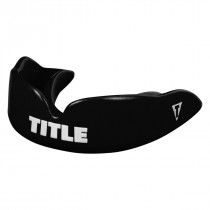 Капа TITLE Boxing Super Shield X2, Доросла (вік 11+) Black, Посадка: BOIL & BITE™ (формується у гарячій воді), Термополімер, Чорний
