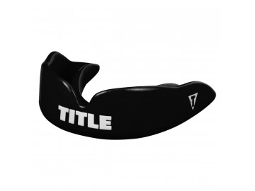 Капа TITLE Boxing Super Shield X2, Доросла (вік 11+) Black, Посадка: BOIL & BITE™ (формується у гарячій воді), Термополімер, Чорний