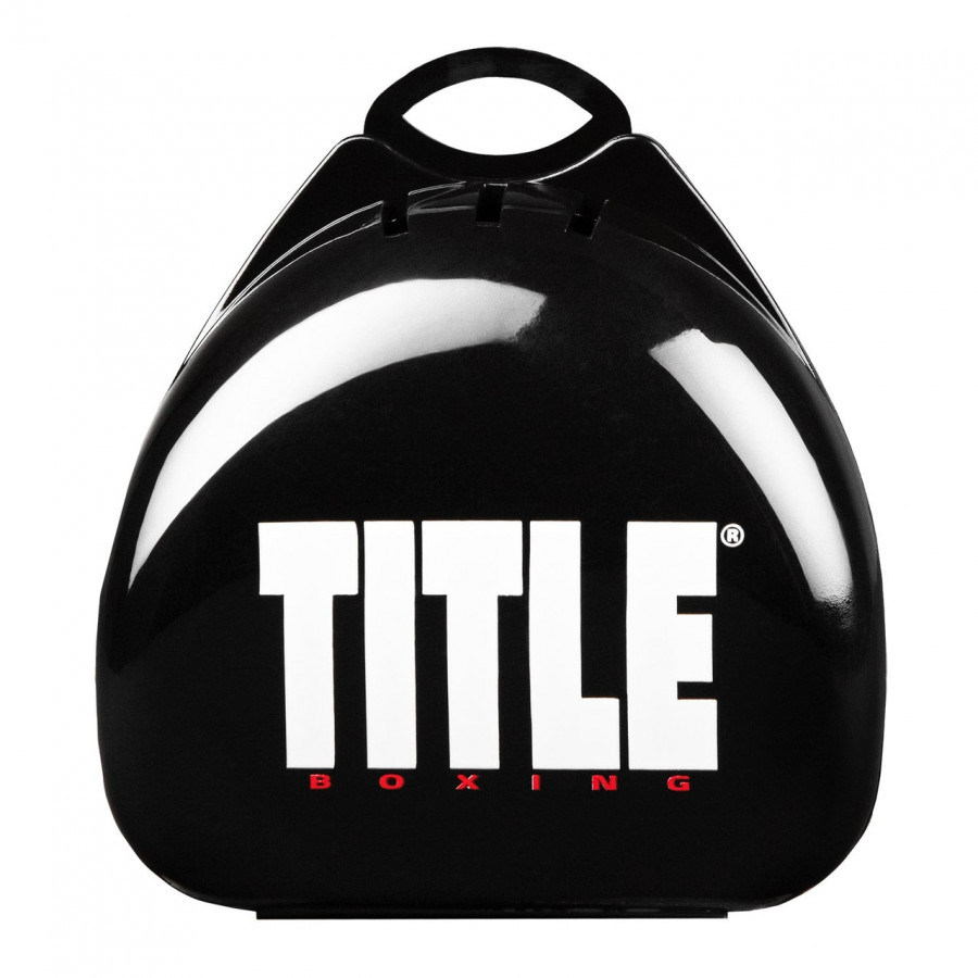 Капа TITLE Boxing Air Force Duo-Defense 2.0 дитяча (вік до 10) Black/Red