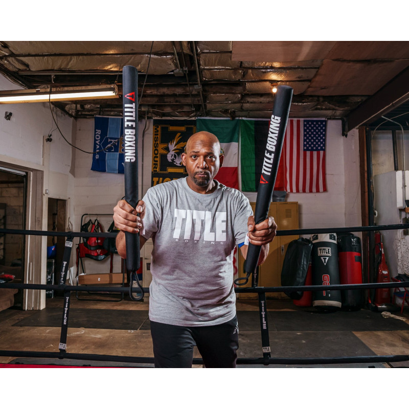 Палиці для боксу (лападани тренерські) TITLE Boxing Precision Training Sticks 2.0 Black