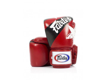 Боксерські рукавиці Fairtex BGV1 Nation Print Red 12 унцій