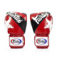 Боксерські рукавиці Fairtex BGV1 Nation Print Red 12 унцій (бинти в комплекті)
