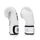 Боксерські рукавиці Fairtex BGV1-ONE (натуральна шкіра) White 12 унцій (бинти в комплекті)