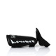 Захист гомілки та стопи Fairtex SP7 Shin Pads Black M