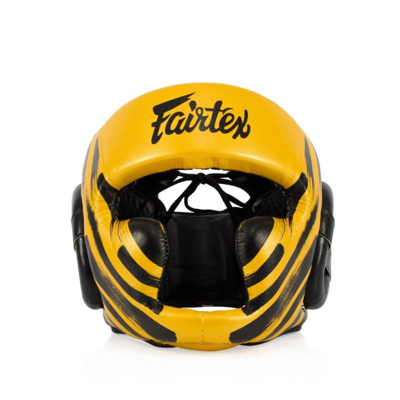 Боксерський шолом Fairtex HG16 Gold M