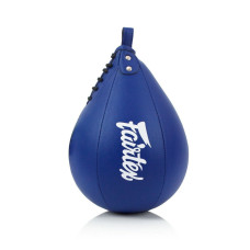 Пневмогруша боксерська Fairtex SB1 Blue, Штучна шкіра, Висота 30 см, Синій