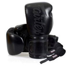 Боксерські рукавиці Fairtex BGV14SB Black 10 унцій