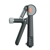 Эспандер кистевой со счетчиком PowerPlay PP-4401 с регулируемой нагрузкой 10-60 кг, Черный