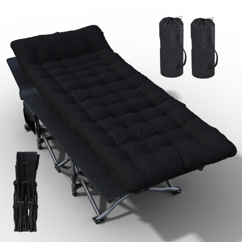 Раскладная кровать шезлонг + матрас WCG CC-S04-PP