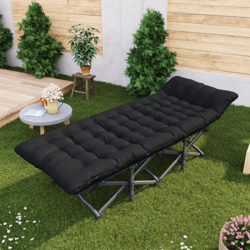 Раскладная кровать шезлонг + матрас WCG CC-S04-PP