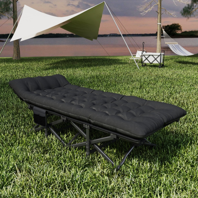 Раскладная кровать шезлонг + матрас WCG CC-S04-PP
