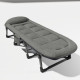 Раскладная кровать-шезлонг WCG FB-S25 с мягким матрасом и регулируемым солнцезащитным козырьком