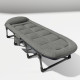 Раскладная кровать-шезлонг WCG FB-S25 с мягким матрасом и регулируемым солнцезащитным козырьком