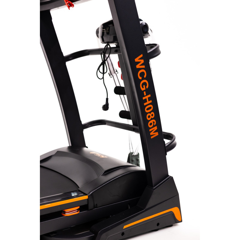 Беговая дорожка электрическая WCG-H086M PRO 15.6" LСD Wi-Fi Android + Массажер Бесплатная доставка