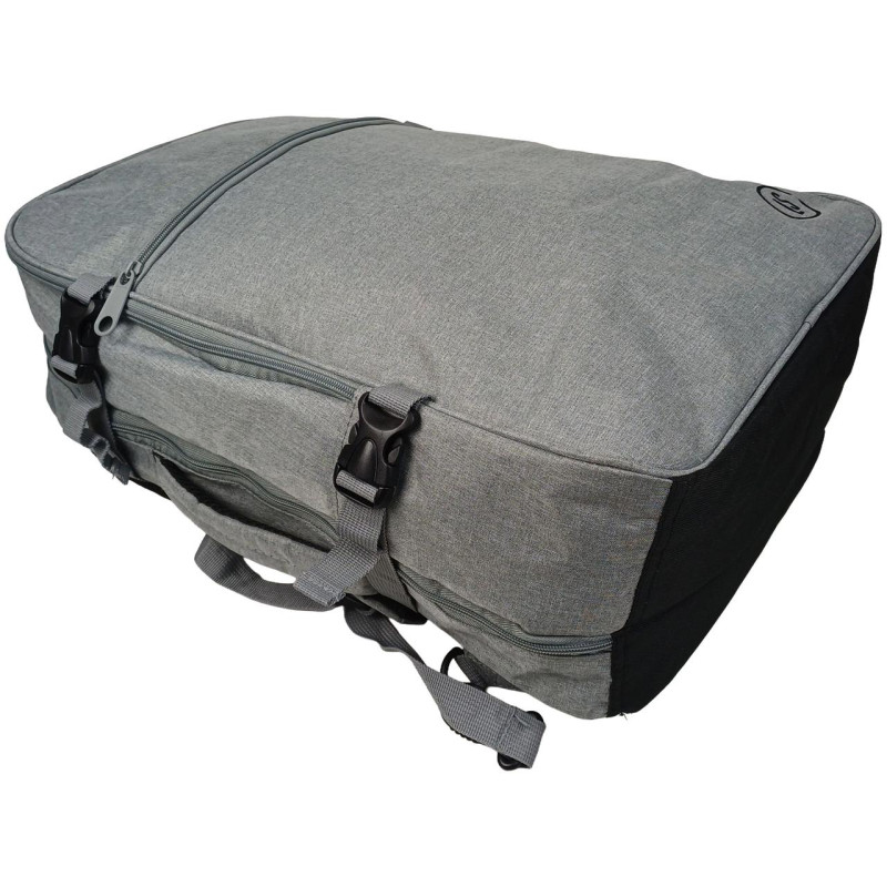Большой дорожный рюкзак - сумка для поездок 40L Live in style светло-серый
