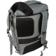Большой дорожный рюкзак - сумка для поездок 40L Live in style светло-серый
