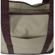 Дорожная сумка, саквояж 40L Live in style Weekender бежевая 47х38х24 см