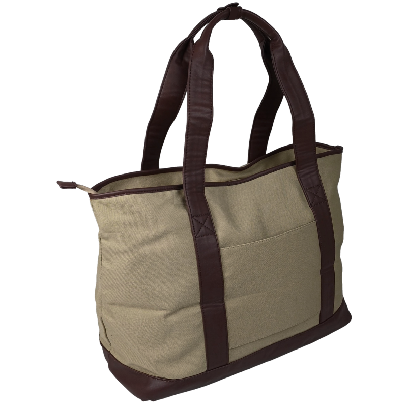 Дорожная сумка, саквояж 40L Live in style Weekender бежевая 47х38х24 см