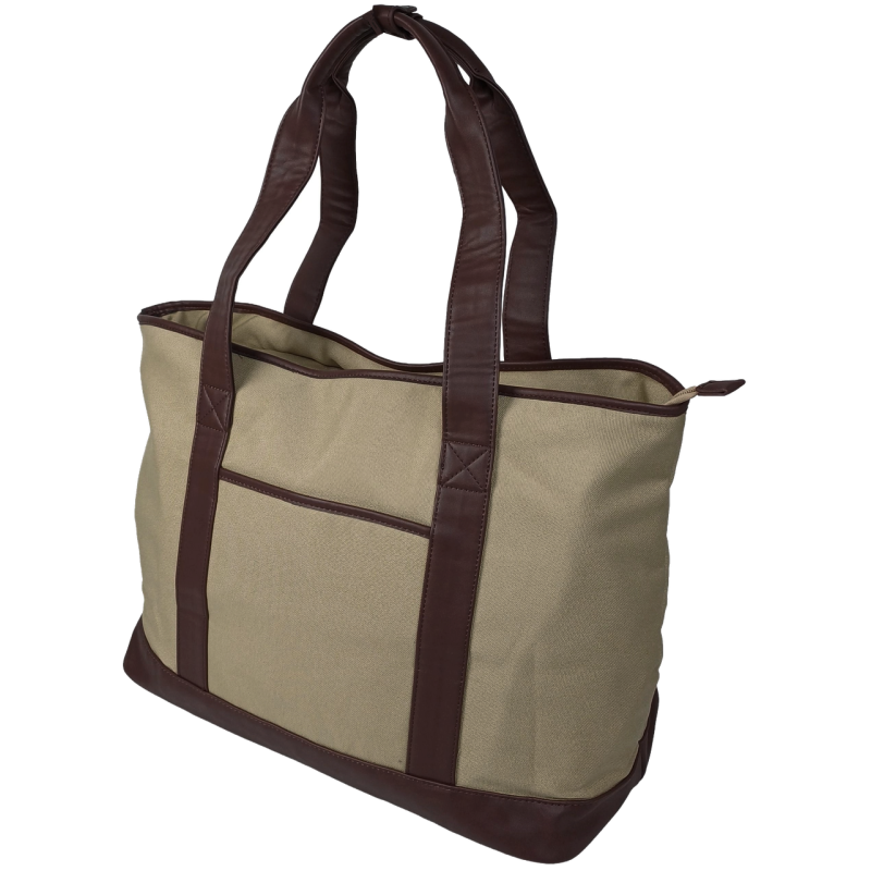 Дорожная сумка, саквояж 40L Live in style Weekender бежевая 47х38х24 см