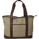 Дорожная сумка, саквояж 40L Live in style Weekender бежевая 47х38х24 см