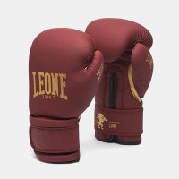 Боксерские перчатки Leone GN059X BORDEAUX ED, 10 унций, PU, FLEX PU, Бордовый