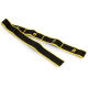 Еспандер з петлями для розтяжки PowerPlay PP_4311 Fitness Band Жовта (88*4см.)