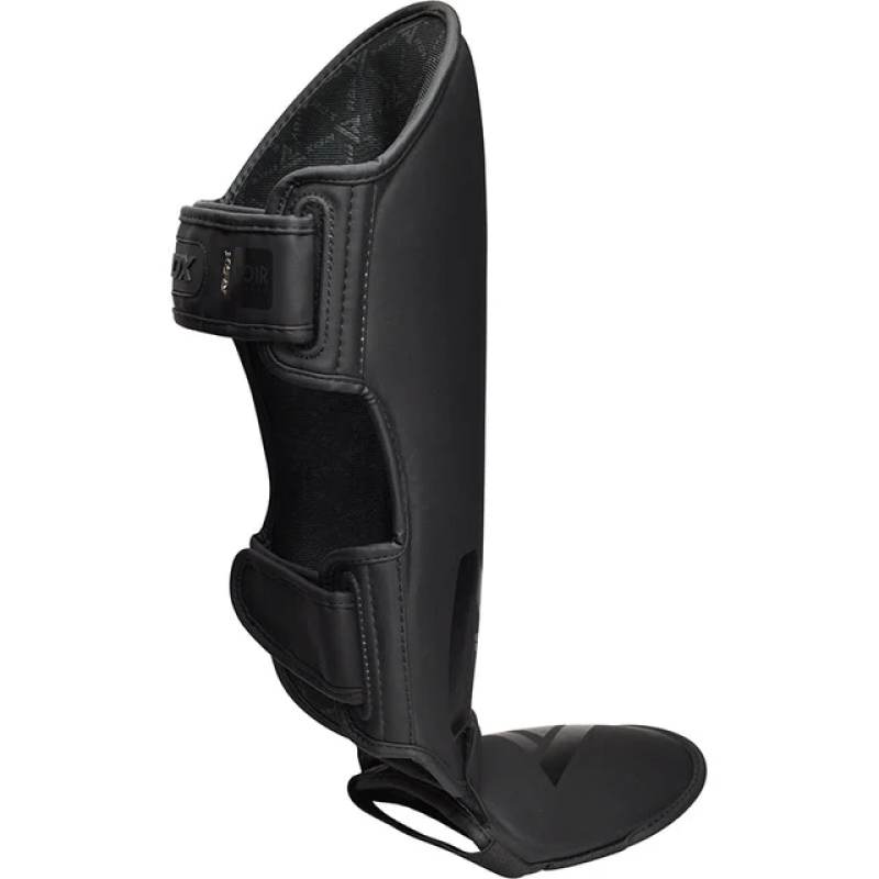 Захист гомілки та стопи RDX SHIN INSTEP T15 MATTE BLACK PLUS-XL