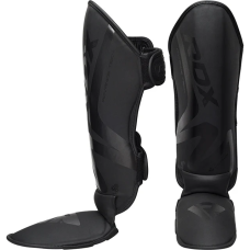 Захист гомілки та стопи RDX SHIN INSTEP T15 MATTE BLACK PLUS-XL